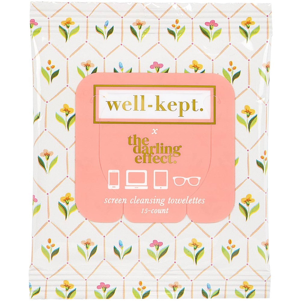 Well-Kept Isla Screen Cleansing Towelettes - Tech Wipes (15 pcs)