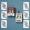 Chronicle Books Last Call Cats Playing Cards (1 deck) showing box and a few cards