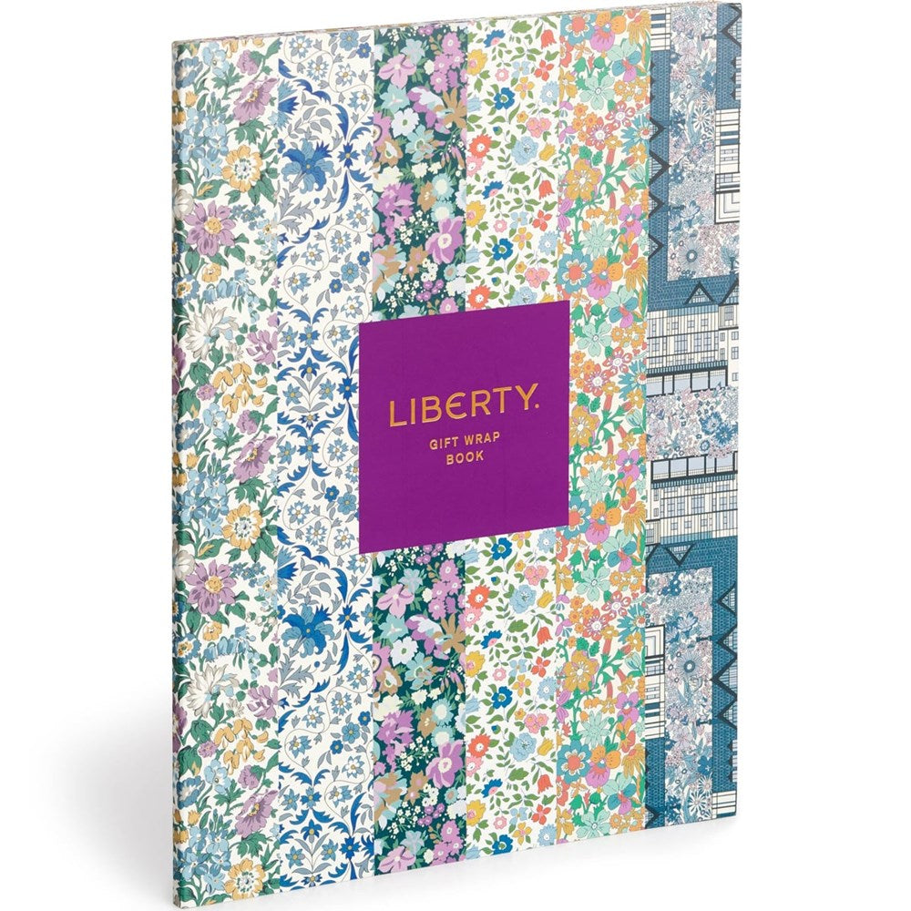 Chronicle Books Liberty Gift Wrap Book (12 sheets)
