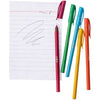 Puebco Ball Point Pen Set (5 pcs) shown with lined paper (not included)
