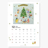 Her Winter Flowers 2026 Wall Calendar - Aiko Fukawa (1 pc) Month of December shown