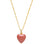 Amano Studio Small Heart Enamel Locket Necklace - Canyon (1 pc)