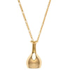 Tiny Ancient Vessel Pendant Necklace