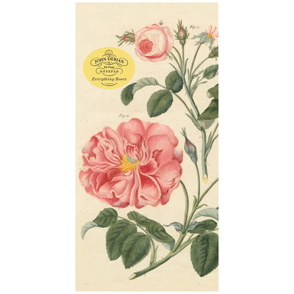 John Derian Paper Goods Everything Roses Notepad (1 pc)