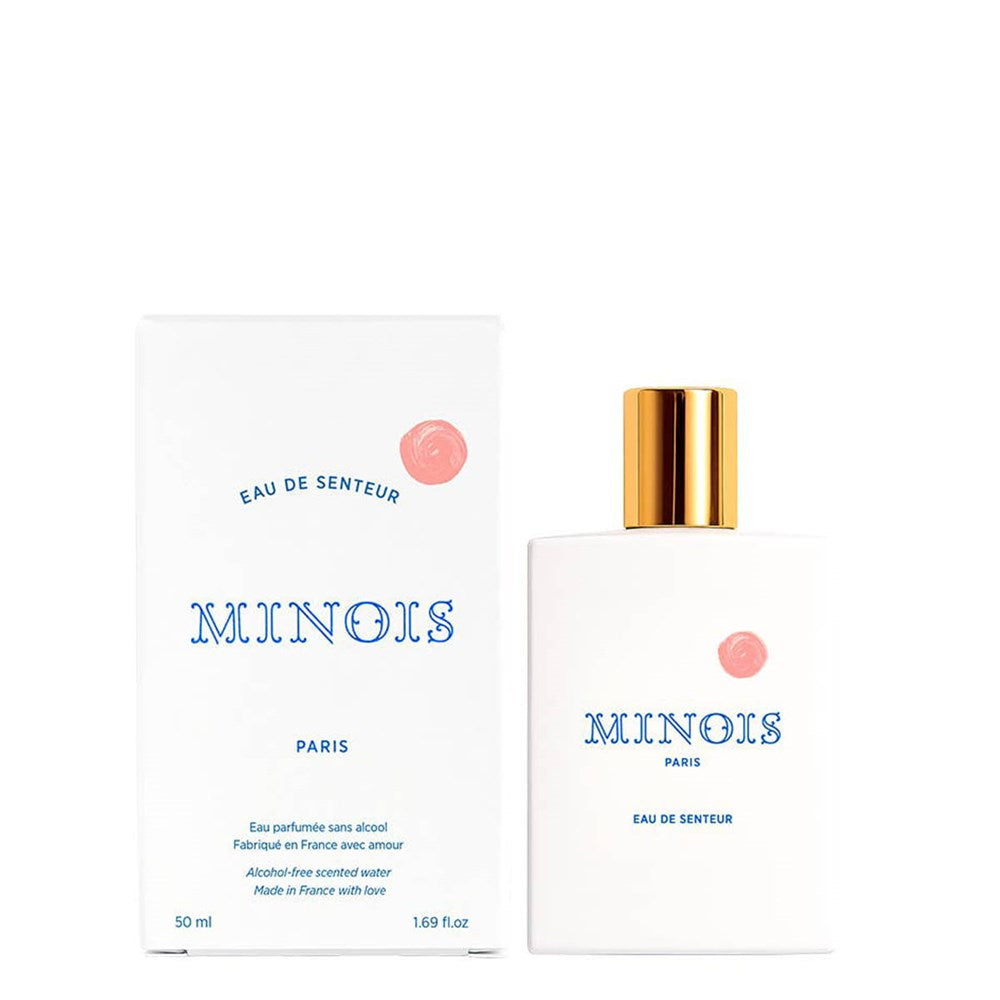 Minois Paris Eau de Senteur (Scented Water) (50 ml) - product shown next to packaging.