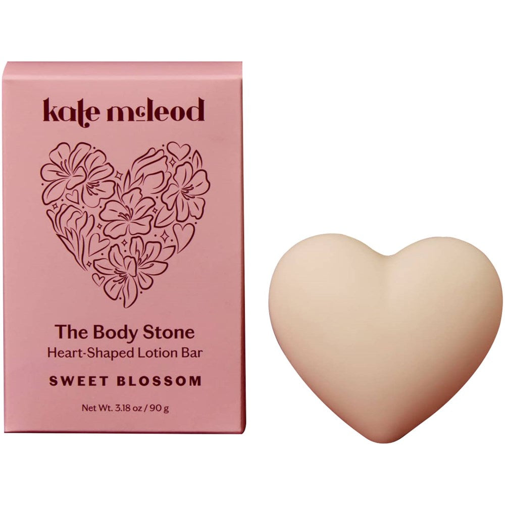 Kate McLeod Sweet Blossom Heart-Shaped Lotion Bar (3.18 oz)