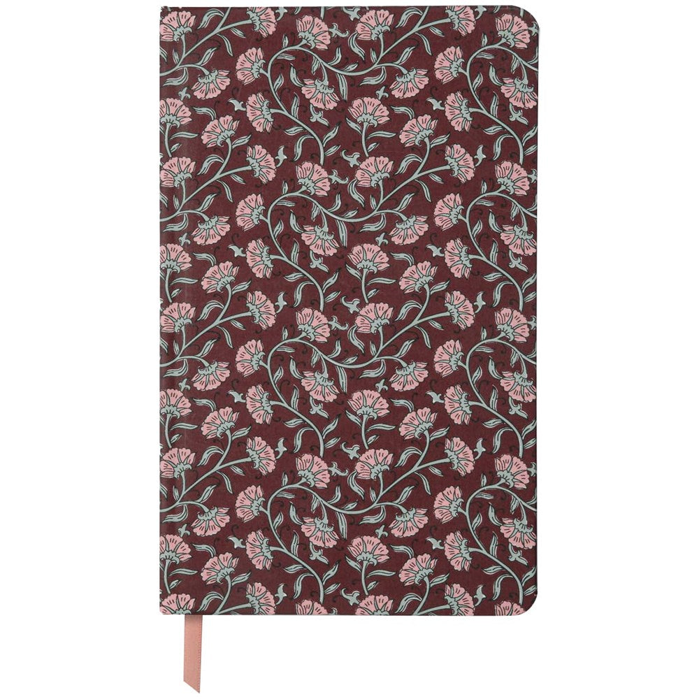 Designworks Ink. Soft Touch Journal - Burgundy Vintage Floral (1 pc)