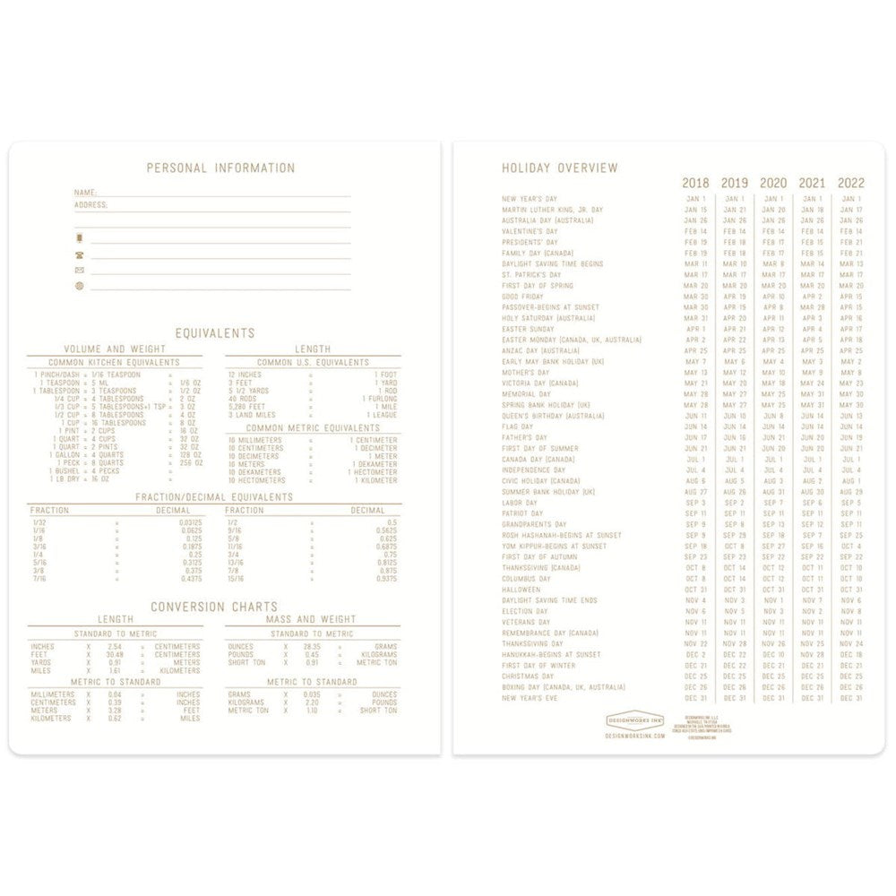 Twin Wire Journal - Blue - Beautyhabit