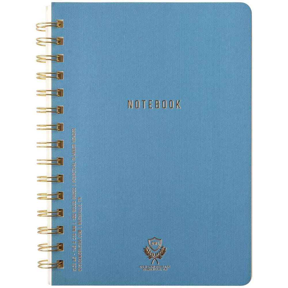 Twin Wire Journal - Blue - Beautyhabit