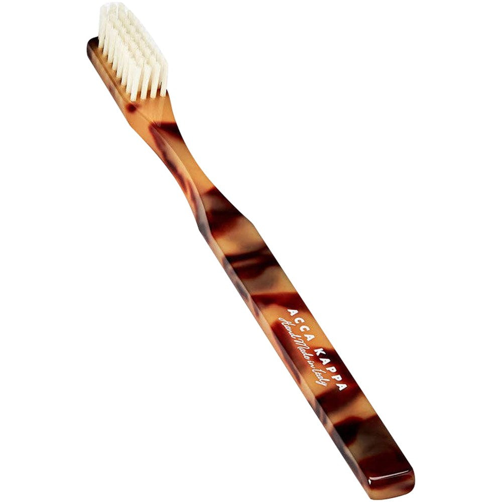 Acca Kappa Historical Toothbrush Soft Nylon - Classic Brown (1 pc)