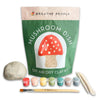 Breathe People DIY Air Dry Clay Kit – Make Your Own Mushroom Dish (1 kit) - product shown on white background. 