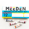 Breathe People Meeden Premium Watercolor Paint Set (12 pcs) - product shown with packaging.