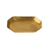 Brass Long Octagonal Plate - Small