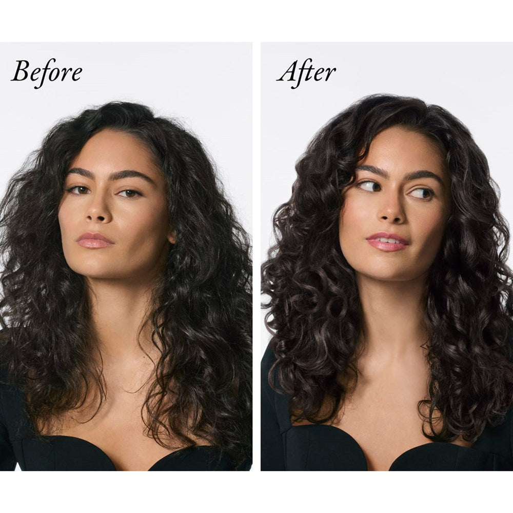 Oribe Eternal Curls Moisturizing Shampoo (8.5 oz) - product before and afters shown. 