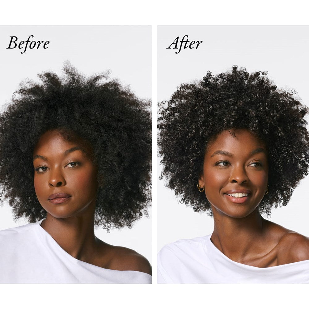 Oribe Eternal Curls Moisturizing Shampoo (8.5 oz) - product before and afters shown. 
