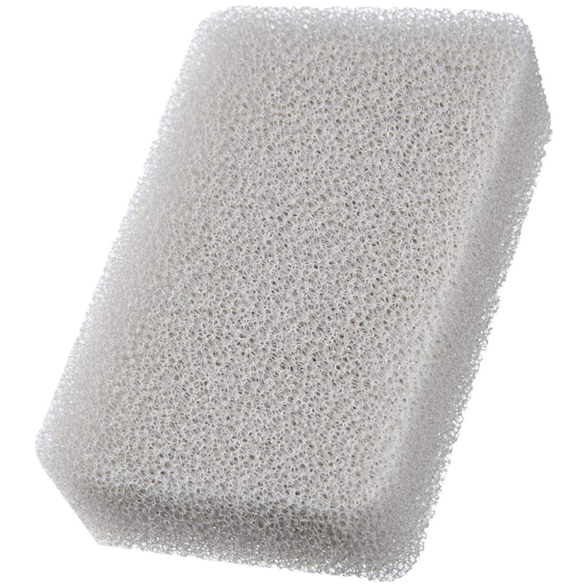 Kamenoko Tawashi Sponge - Grey (1 pc) - product shown on white background. 