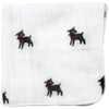 Fluffy Gauze Hand Towel - Black Goat