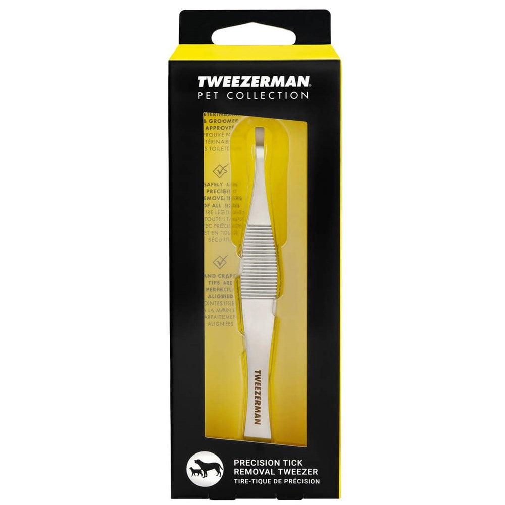 Tweezerman Classic Slant Tweezer (1 pc) - product shown in packaging. 