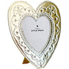 Faux Tin Heart Frame - Gold