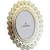 The Little Press Faux Tin Oval Frame - Gold (1 pc)