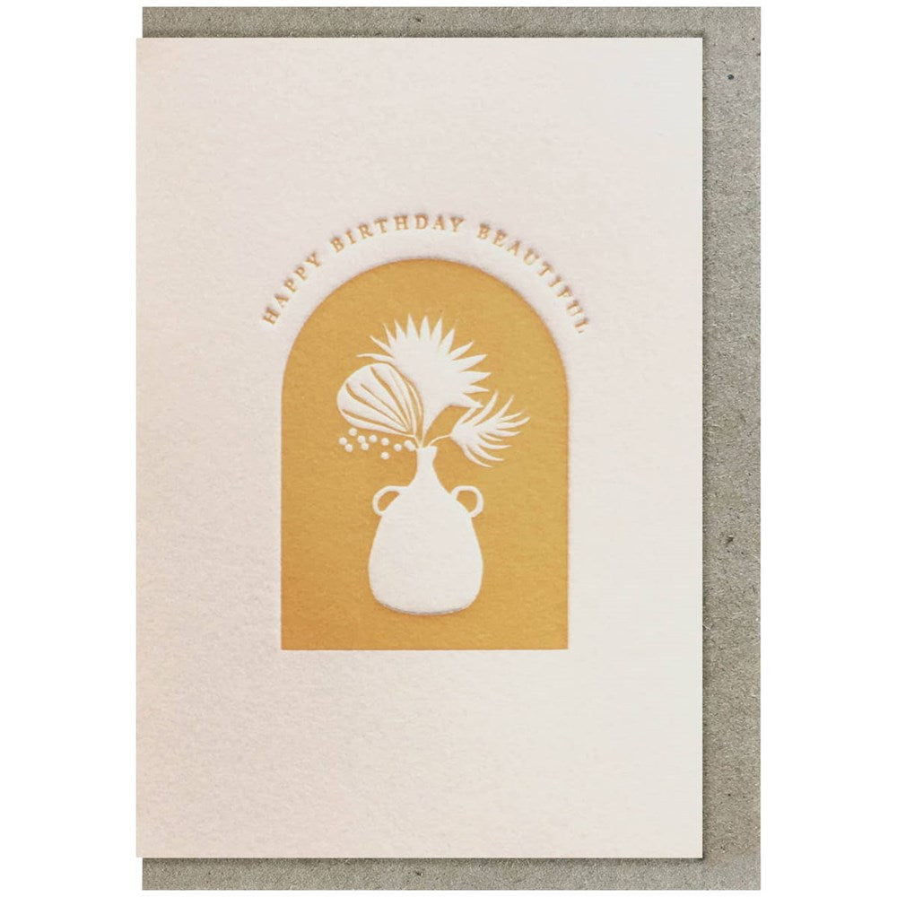 The Little Press Happy Birthday Beautiful Greeting Card - Beautyhabit