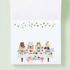 Her Winter Flowers Block Memo - Little Fluffy Friends (1 pc) inside page