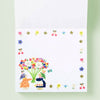 Her Winter Flowers Block Memo - Little Fluffy Friends (1 pc) inside page
