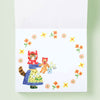Her Winter Flowers Block Memo - Little Fluffy Friends (1 pc) inside page