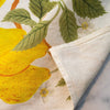 Botanica Paper Co. Pear Orchard Tea Towel (1 pc) - product shown up close. 