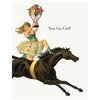You Co Girl Greeting Card