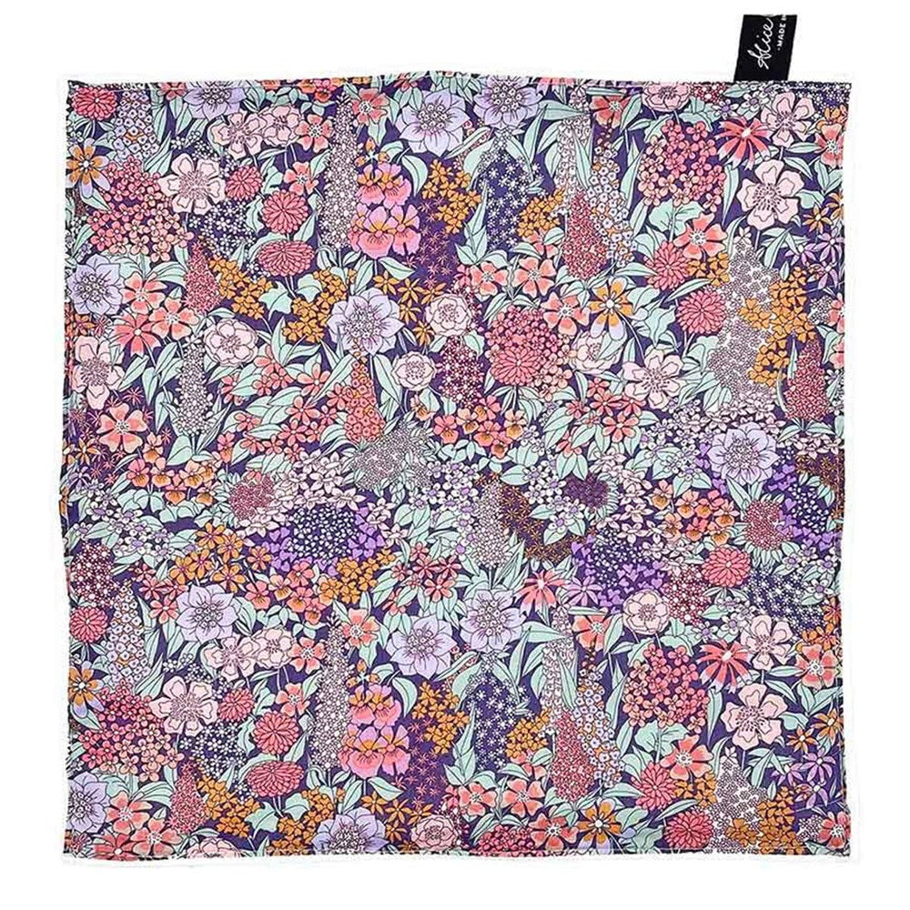 Alice Caroline Liberty Ciara Lavender Face Cloth (1 pc) - product shown from front. 