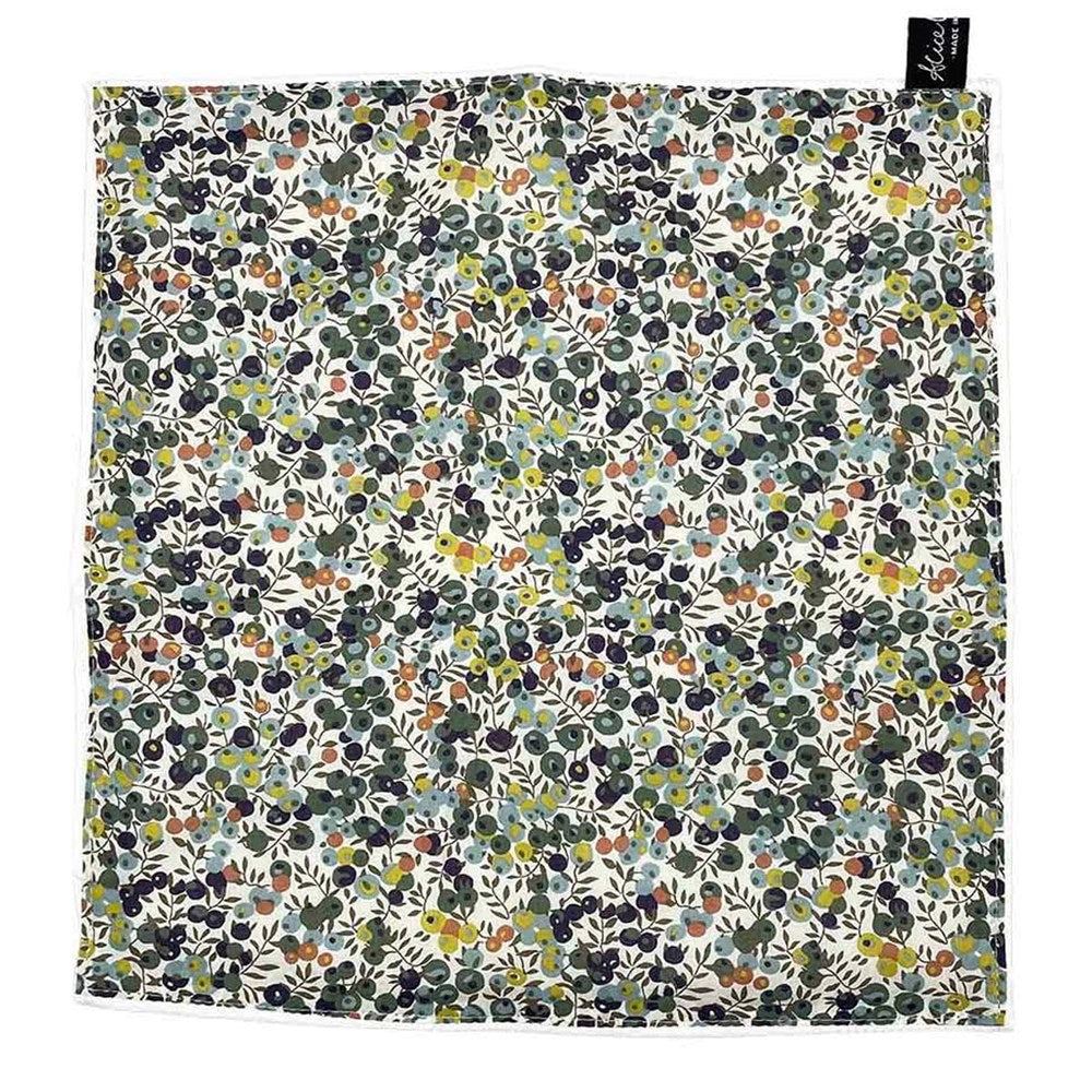 Alice Caroline Liberty Wiltshire Woodland Face Cloth (1 pc) - product shown from front on white background. 