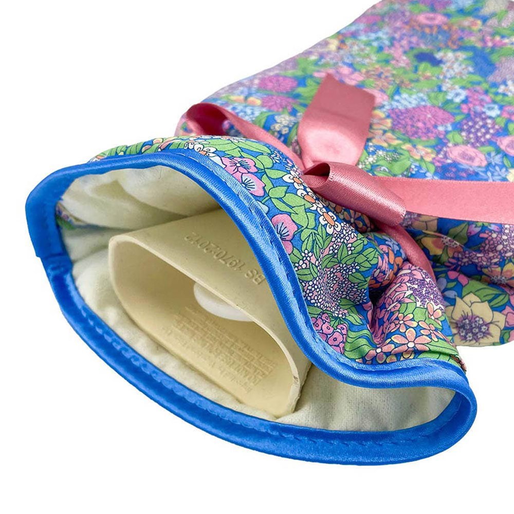 Alice Caroline Liberty Hot Water Bottle Ciara Blossom (1 pc) - top of product shown up close.