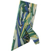 Inner Child Large Hand Marbled Picture Frame - Green & Blue (1 pc) - product shown from back. 
