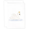 Emily Lex Studio Swan Mini Notecard (1 pc)