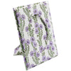 Forget-Me-Not Oval Opening Picture Frame - Purple