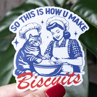 Moonlit Creations Biscuits Sticker (1 pc)
