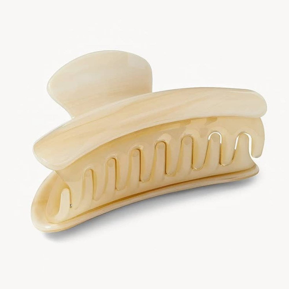 Machete Grande Heirloom Claw - Alabaster (1 pc) - product shown on side. 