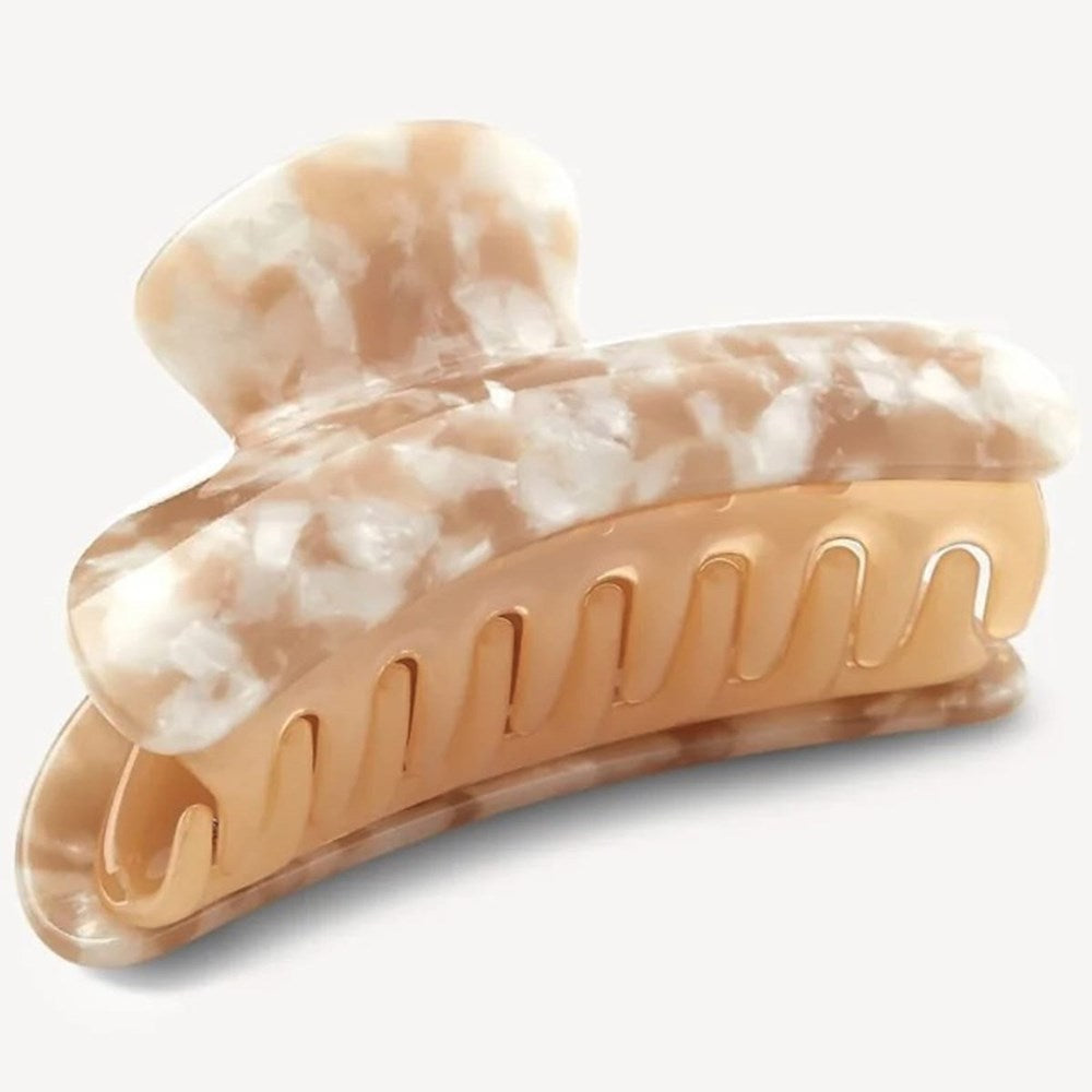 Machete Grande Heirloom Claw - Taupe Shell (1 pc) - product shown from side. 