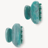Machete Twin Heirloom Claws - Jadeite (2 pcs) - product shown from side. 