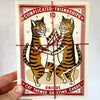 Ravi Zupa Arts Cat Complicated Friendship Greeting Card Set (10 pcs) - product shown from front.