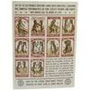 Ravi Zupa Arts Cat Complicated Friendship Greeting Card Set (10 pcs) - product shown from back. 