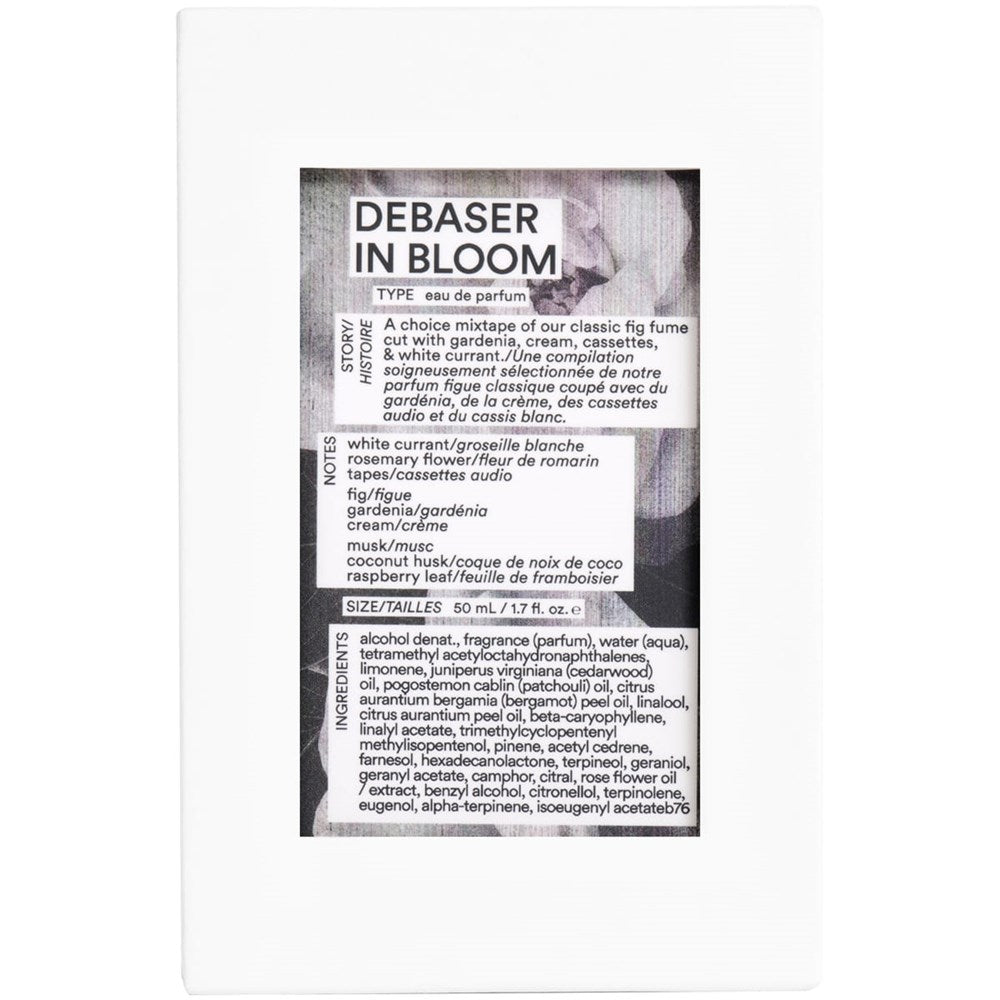 D.S. & Durga Debaser In Bloom (50 ml) - product's packaging shown from the back. 