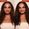 Rahua Enchanted Island Conditioner (275 ml) - product's before and after shown on models hair. 
