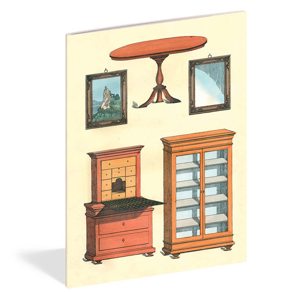 John Derian Paper Goods Object Lessons Notebook Set (3 pcs) - product shown on white background. 