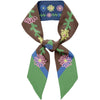 Centinelle Tiny Flowers Twilly Ribbon Scarf (1 pc)