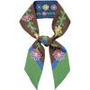 Tiny Flowers Twilly Ribbon Scarf