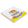 StoryTiles Small Tile - Sleepy Cat (1 pc) - product shown at angle on white background. 
