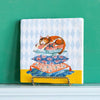 Small Tile - Sleepy Cat - Beautyhabit