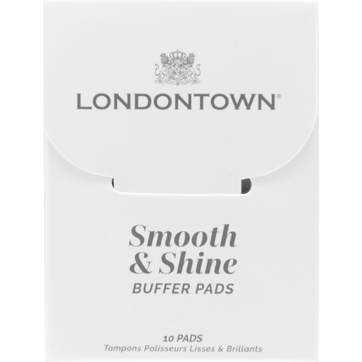 Londontown Smooth & Shine Buffer Pads (10 pcs) showing box